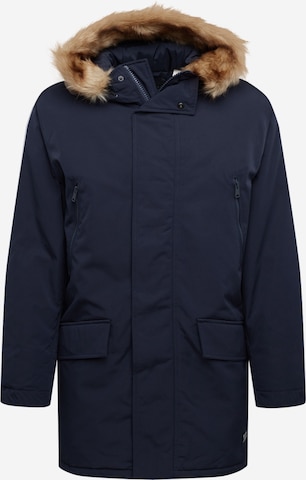 LEVI'S Zimska jakna 'Woodside' | modra barva: sprednja stran