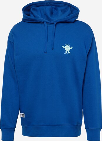 DENHAMSweater majica - plava boja: prednji dio