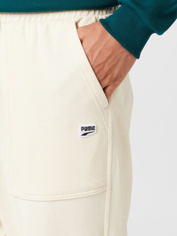 PUMA Tapered Broek 'Downtown' in Beige