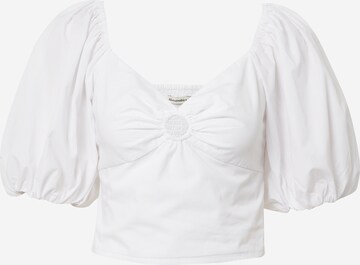 Abercrombie & Fitch Blouse in White: front