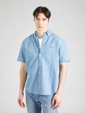 LEVI'S ® Regular fit Overhemd 'AUTHENTIC' in Blauw: voorkant