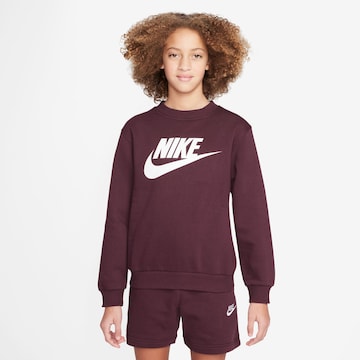 Nike Sportswear Sweatshirt in Rot: predná strana