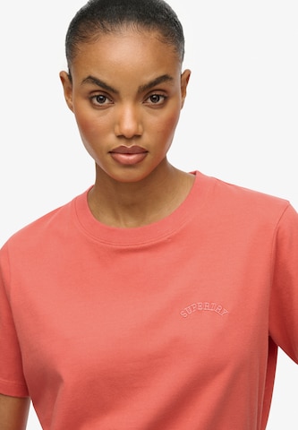 T-shirt 'Essential' Superdry en rose