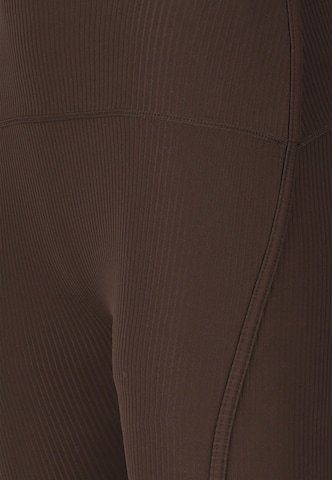 Athlecia Regular Legging 'Thrine' in Braun