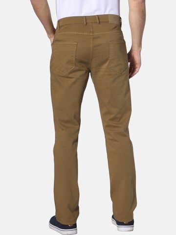 Jan Vanderstorm Loose fit Jeans 'Tarje' in Brown