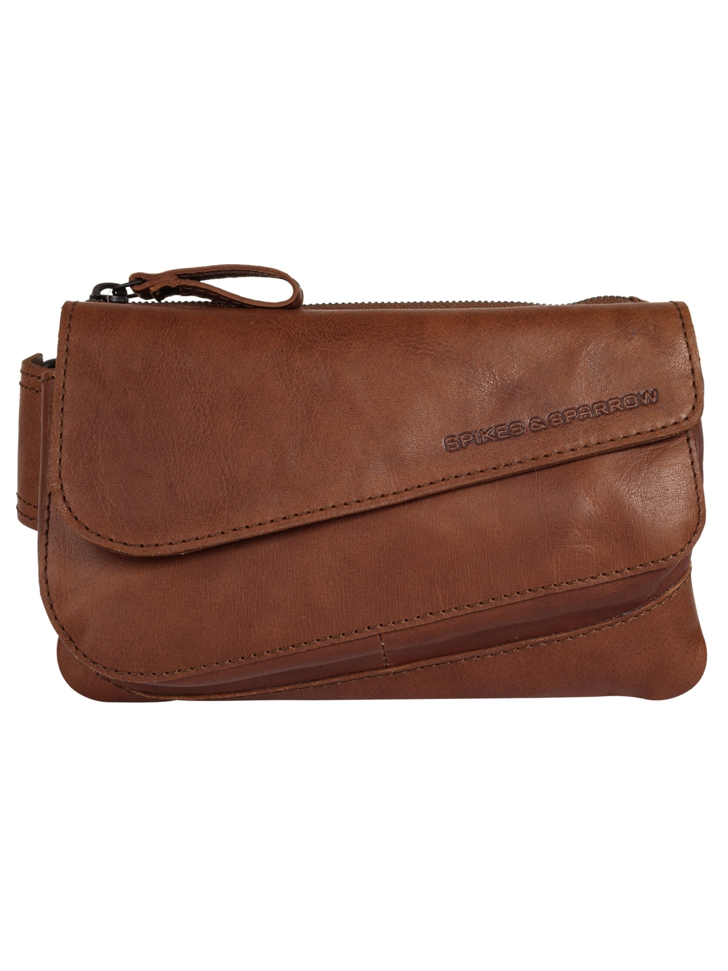 Spikes & Sparrow Fanny Pack in Brown: front