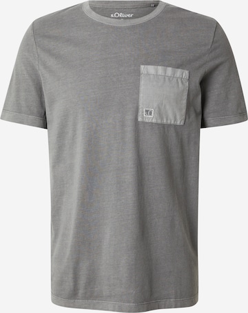 T-Shirt s.Oliver en gris : devant