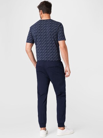 recolution Tapered Hose 'MUSA'  (GOTS) in Blau