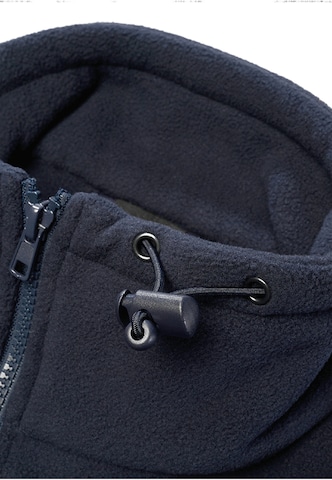 Brandit Fleece Jacket 'Combat' in Blue