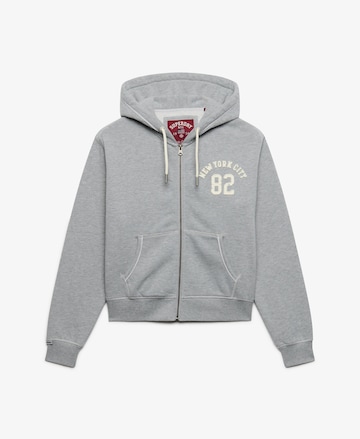 Superdry & Co Sweatjacke in Grau