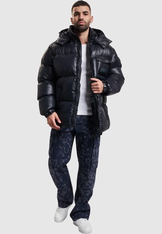 SOUTHPOLE Winter Jacket 'Bubble Icy 1.0' in Black