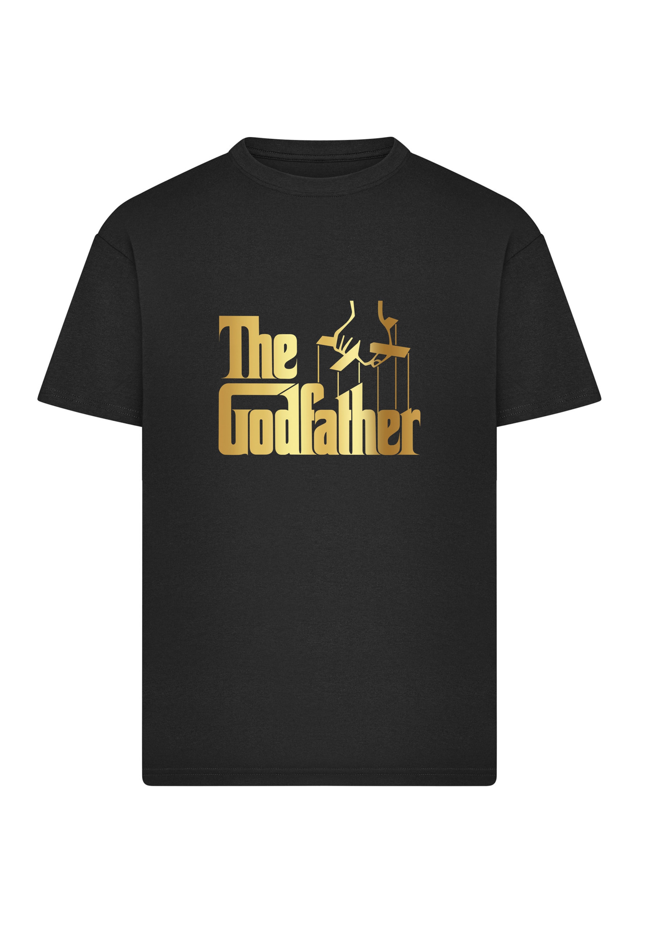 Merchcode Póló 'The Godfather' - fekete: elől