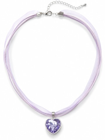 Allgäu Rebell Necklace 'Gitti' in Purple: front