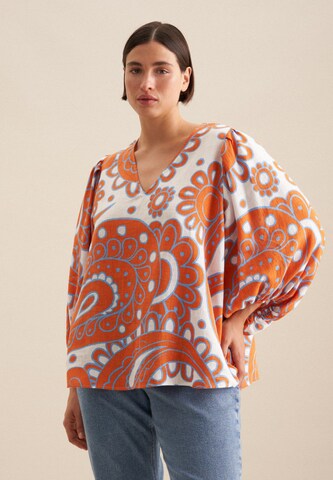 T-shirt 'Curvy' SEIDENSTICKER en orange : devant