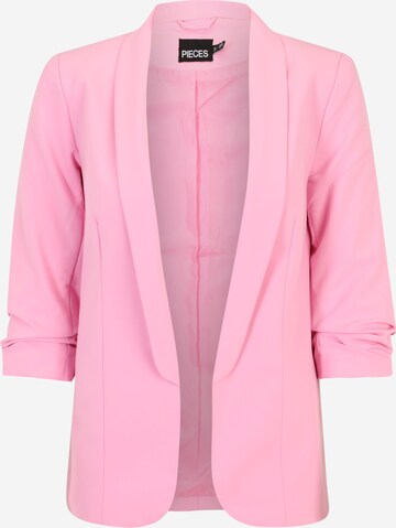 Blazer 'PCBOSELLA' Pieces Petite en rose : devant