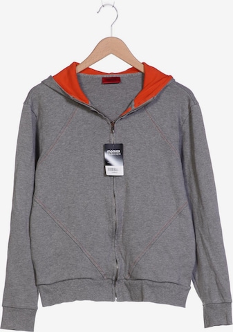 HUGO Red Sweatshirt & Zip-Up Hoodie in M in Grey: front