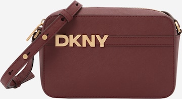 Geantă de umăr de la DKNY pe roșu: față