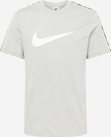 pelēks Nike Sportswear T-Krekls: no priekšpuses