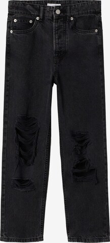 MANGO TEEN Jeans 'Rotos' in Schwarz: front