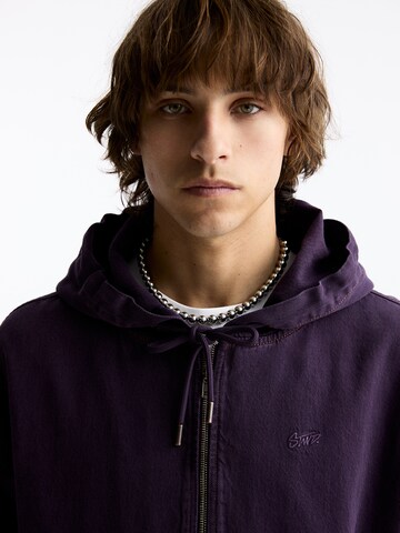 Pull&Bear Jacke in Lila