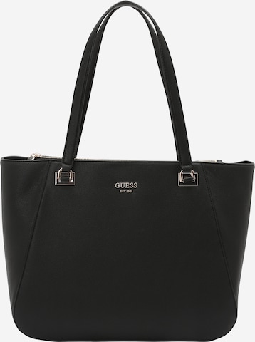 Cabas 'CALEBRA' GUESS en noir : devant