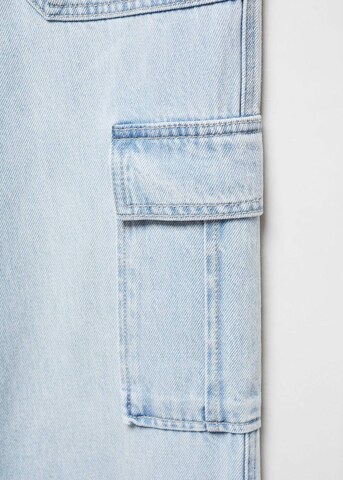MANGO TEEN Regular Jeans 'Cargost' in Blau