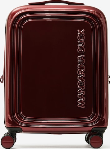 Trolley di MANDARINA DUCK in rosso: frontale