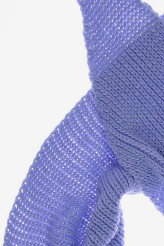 Zwillingsherz Schal oder Tuch One Size in Blau