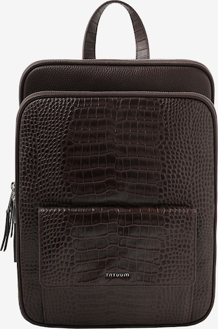 TATUUM Reppu värissä ruskea: etupuoli