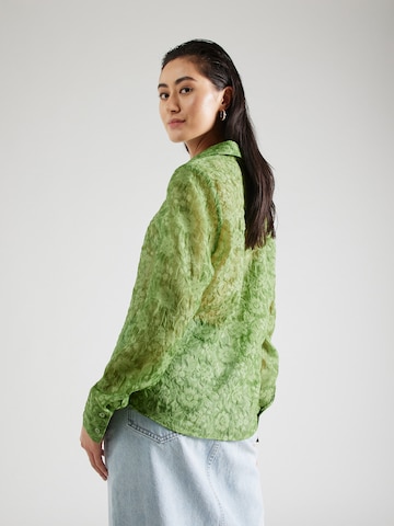 Monki Blouse in Green