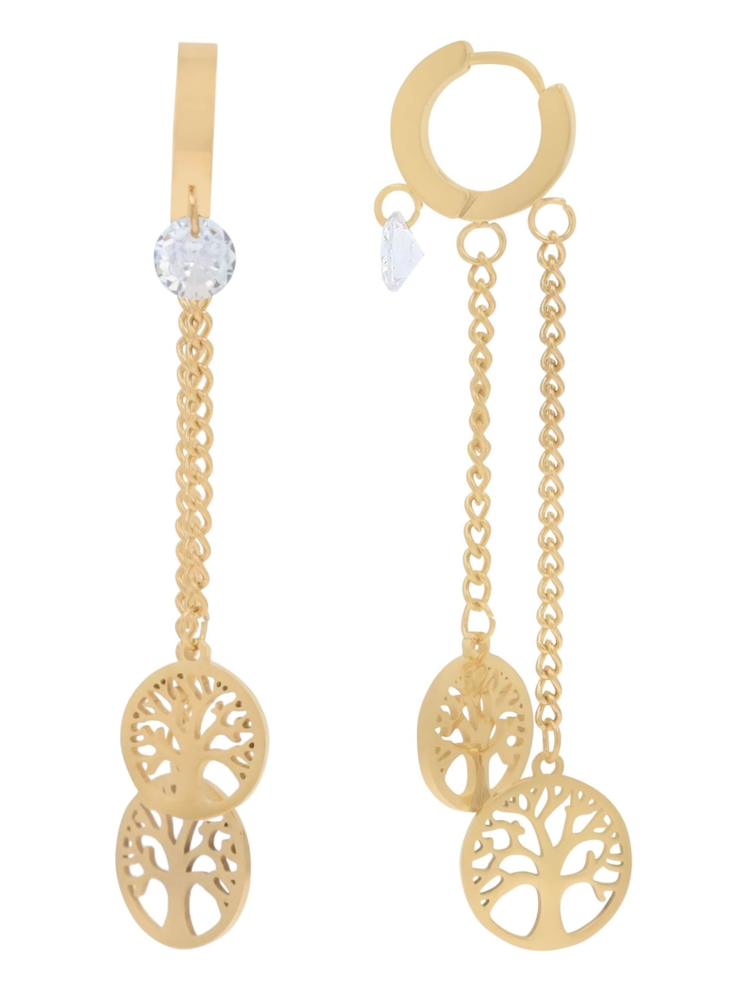 Akzent Earrings 'Mica, langlebig' in Gold
