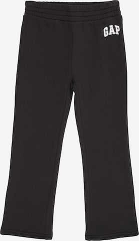 GAP Wide Leg Housut värissä musta: etupuoli