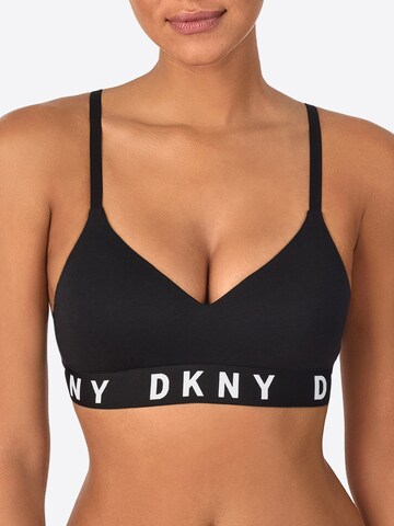 DKNY Intimates Bralette Bra in Black: front