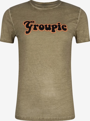 ICONIC 27 T-Shirt 'Groupie' in Grün: predná strana