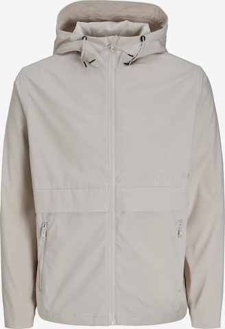 JACK & JONES Between-Season Jacket 'Copenhagen' in Beige: front