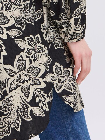 Fransa Blousejurk 'FRAriana' in Zwart