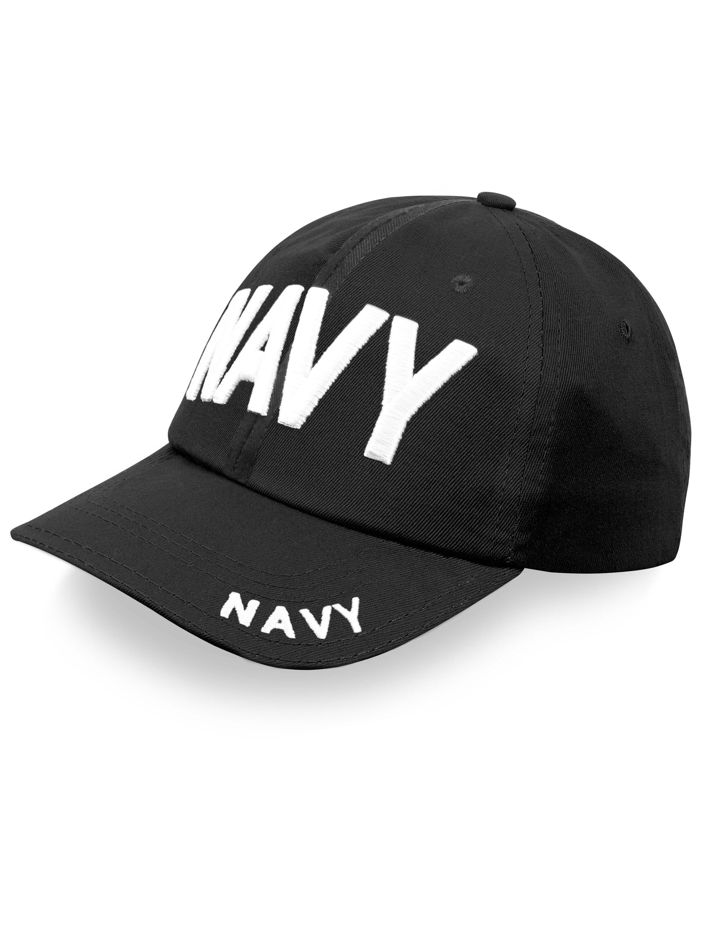 Casquette normani en noir : devant