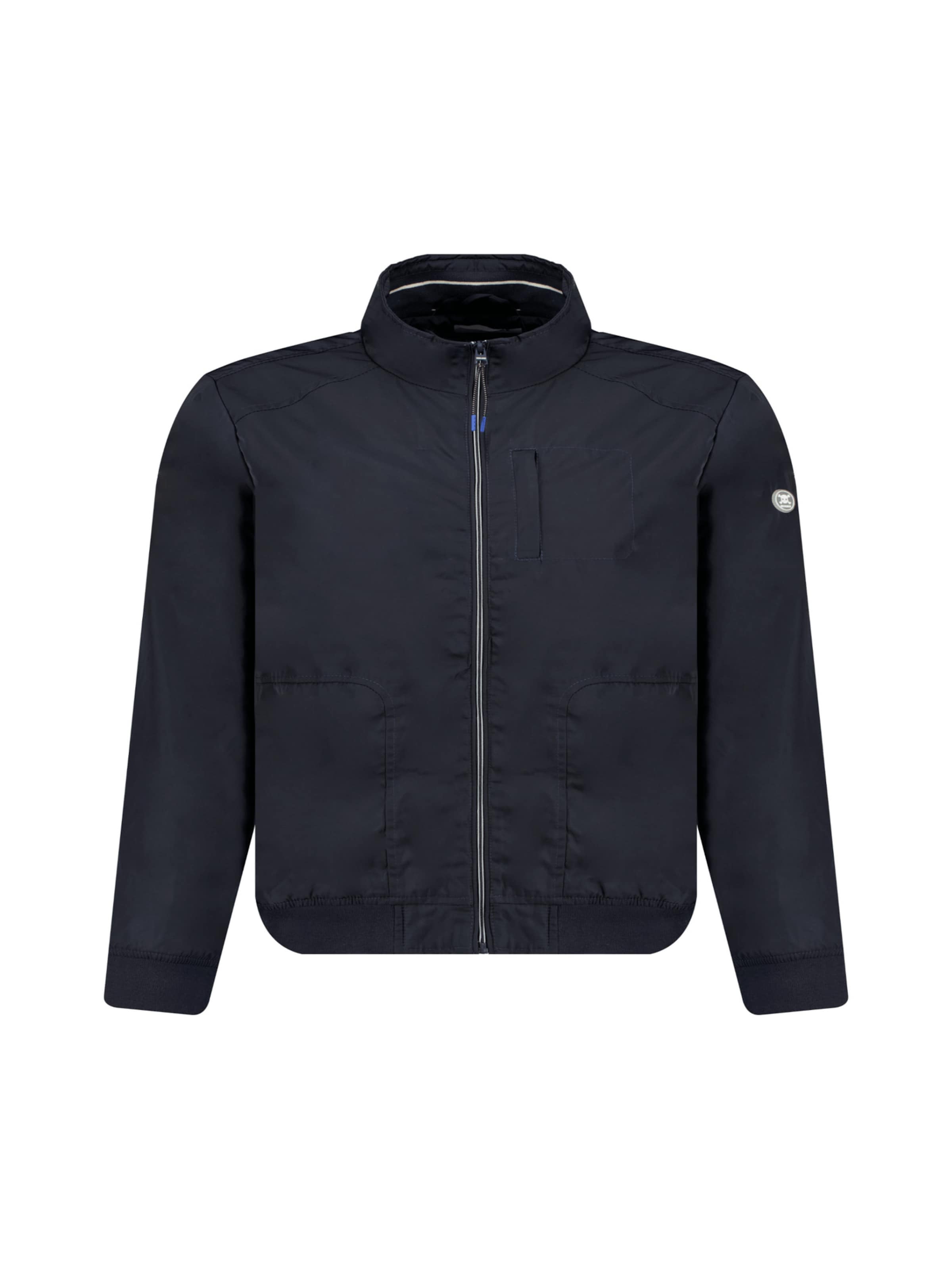 Deeluxe Between-Season Jacket 'Castle' in Blue: front