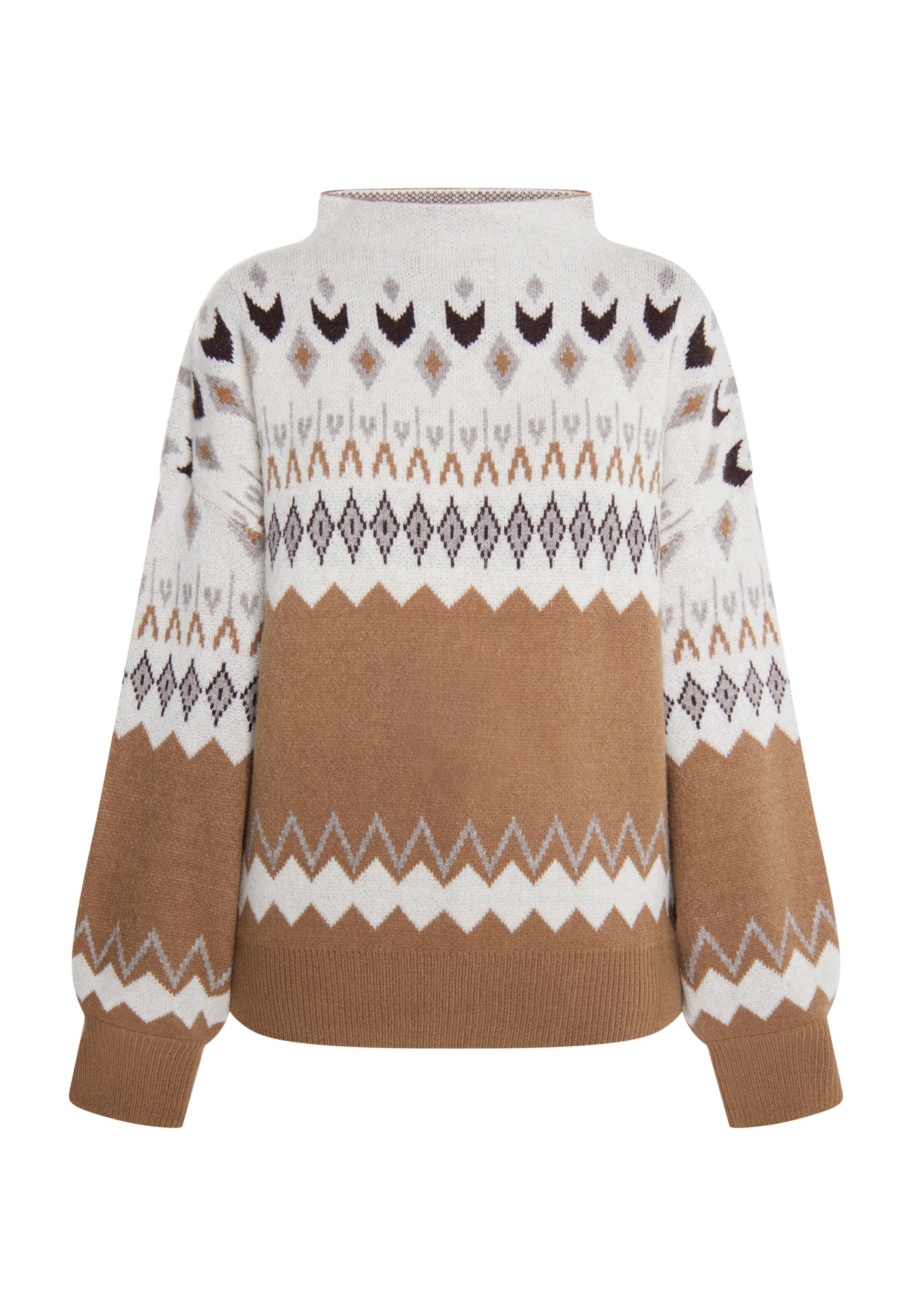 Pullover 'Carnea' di usha FESTIVAL in marrone: frontale