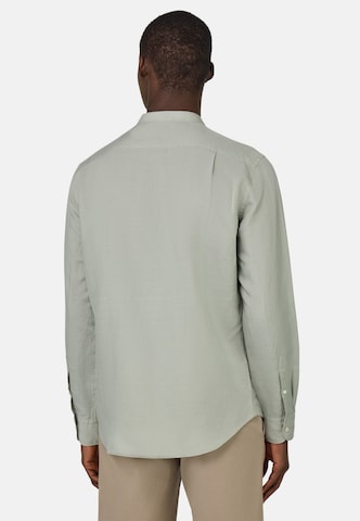 Boggi Milano Regular Fit Hemd in Grün