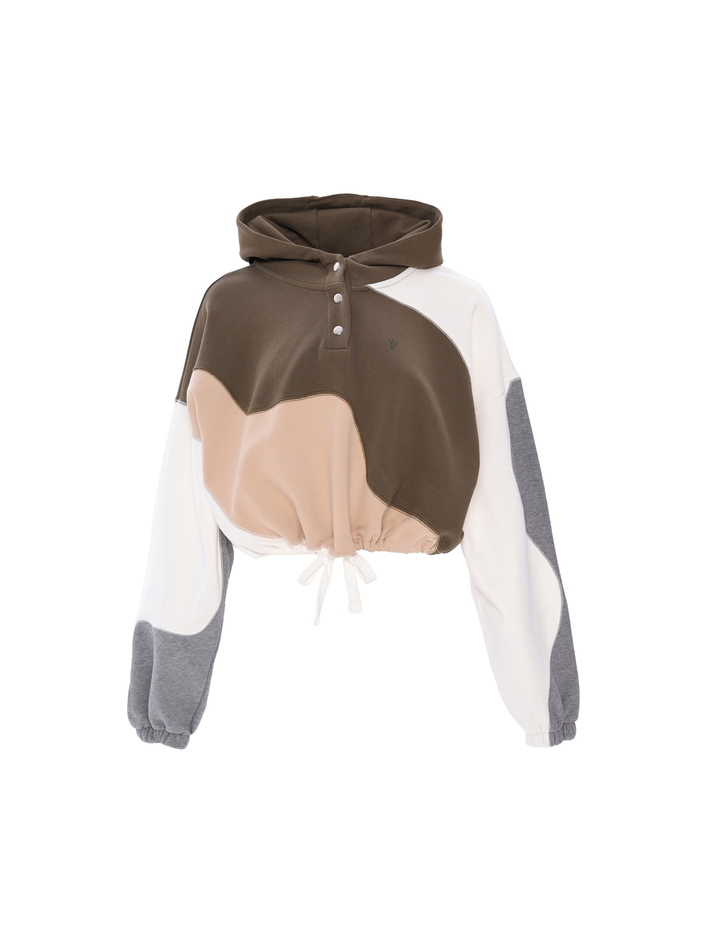 NOWIHT Sweatshirt 'Sonia' i grøn: forside