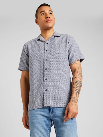 Only & Sons Regular fit Skjorta 'NASH' i blå: framsida