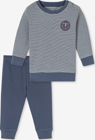 Pyjama ' Nightwear ' SCHIESSER en bleu : devant