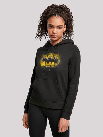 F4NT4STIC Sweatshirt 'Batman' in Zwart: voorkant