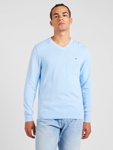 TOMMY HILFIGER Pullover in Blau: Vorderseite