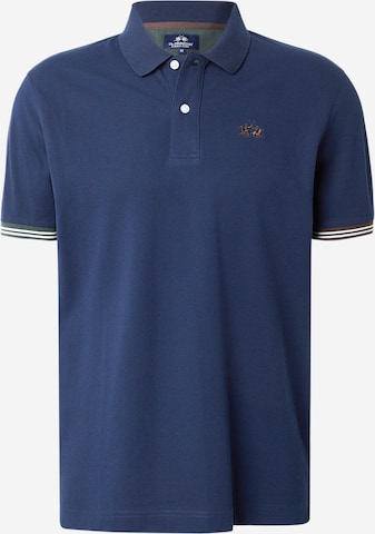 Maglietta di La Martina in blu: frontale