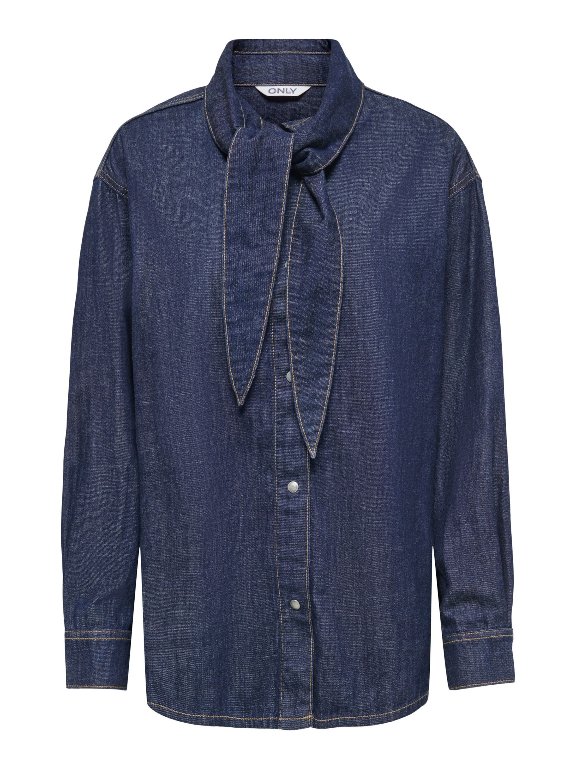 ONLY Blouse in Blauw: voorkant
