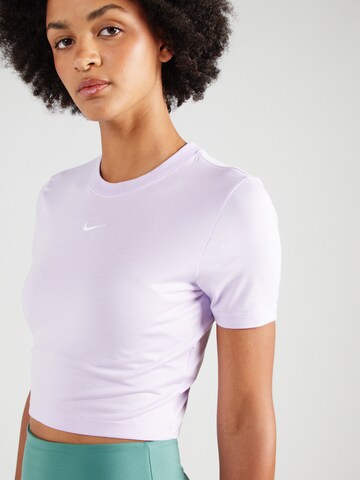 Nike Sportswear T-Shirt 'ESSENTIAL' in Lila