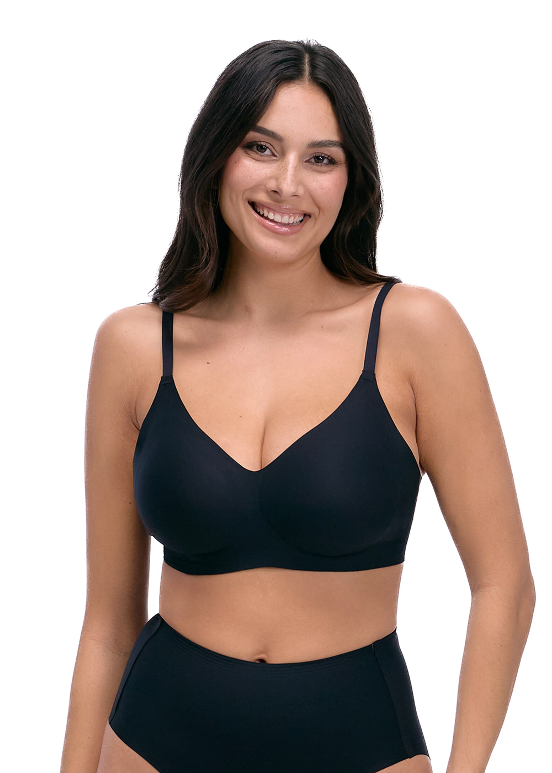 Bustino Reggiseno di MAGIC Bodyfashion in nero: frontale
