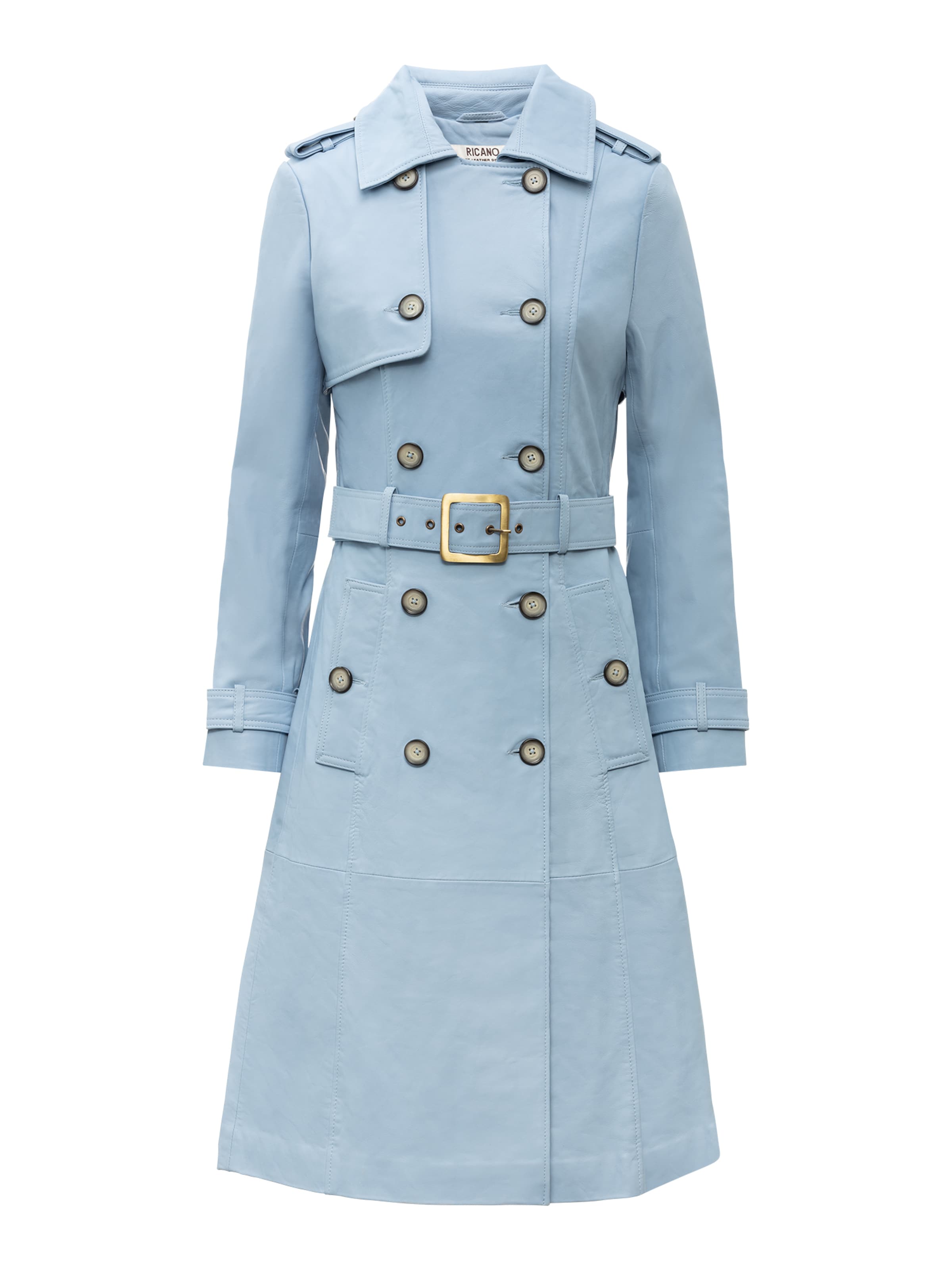 RICANO - Abrigo de entretiempo 'Gloria' en azul: frente